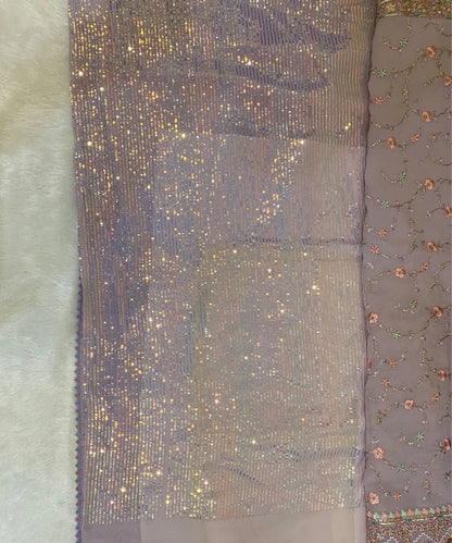 Premium Occasion Saree with Floral Embroidery | Wedding & Sangeet Wear