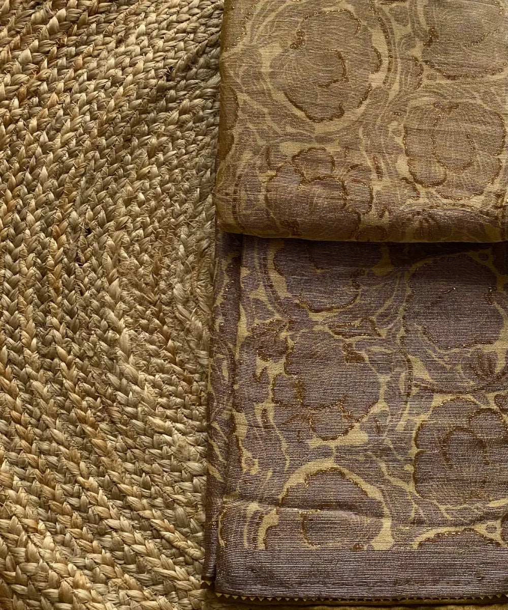 Golden Colour Saree for Women