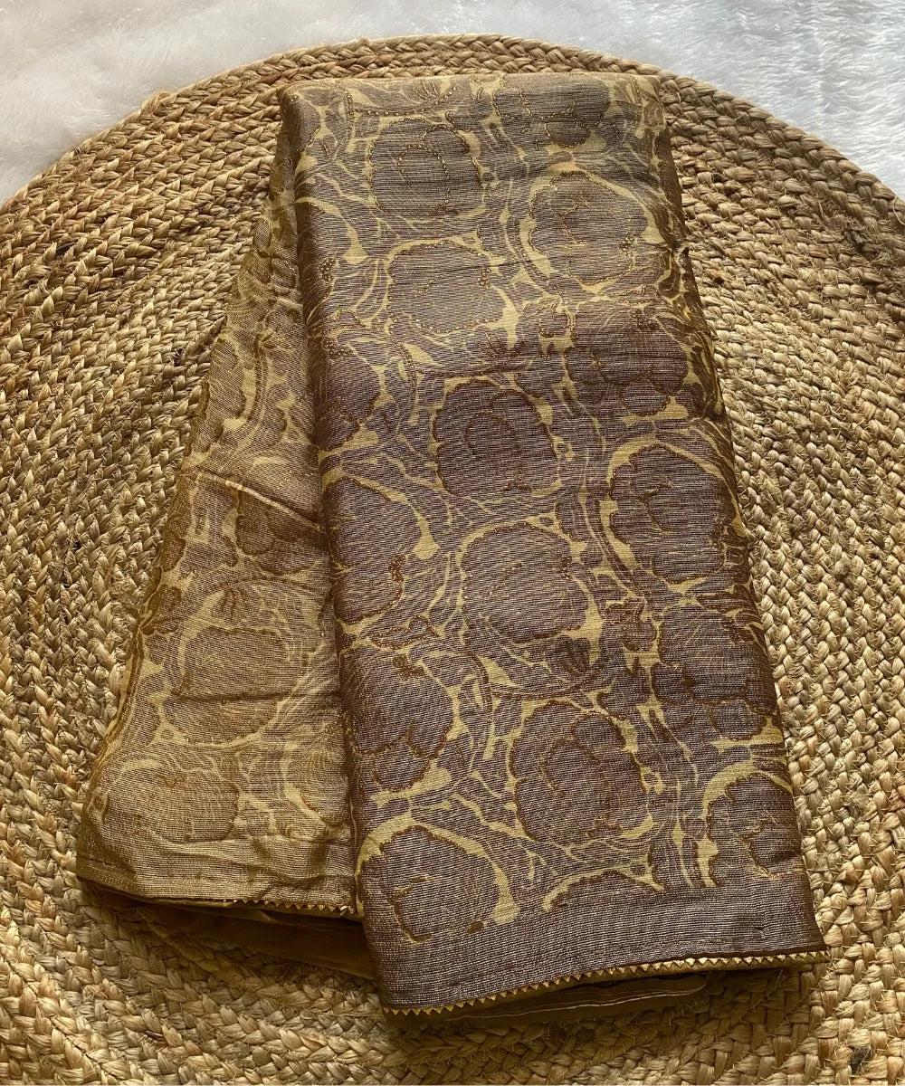 Golden Colour Saree for Women