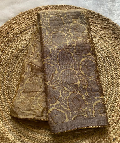 Golden Colour Saree for Women