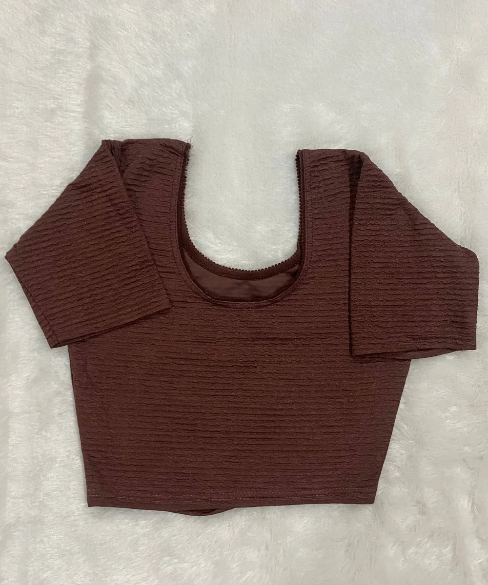 Plain Cotton Stretchable Blouse