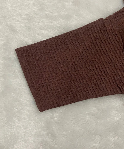 Plain Cotton Stretchable Blouse