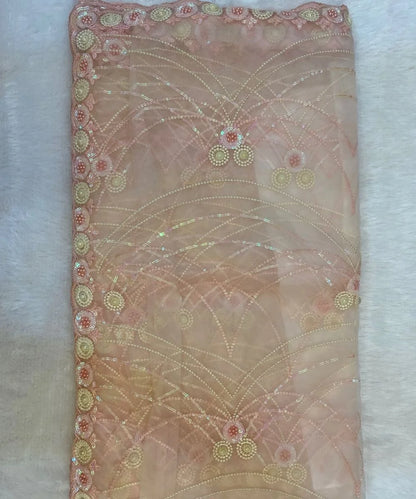 Pearl Work Net Saree