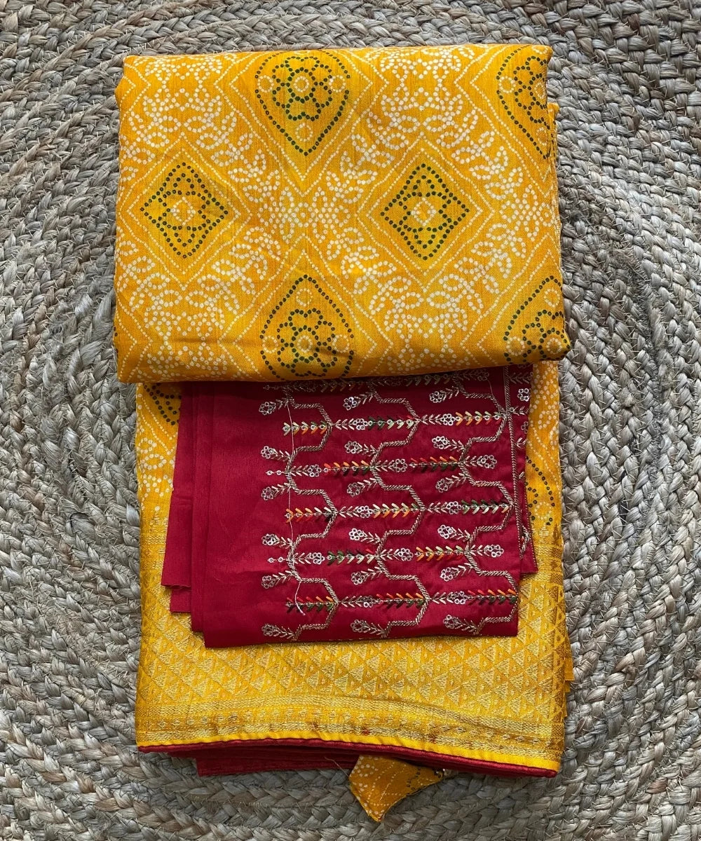 Festive Wear Bandhani Saree