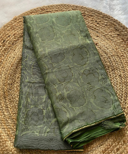 Radiant Bloom Print Saree