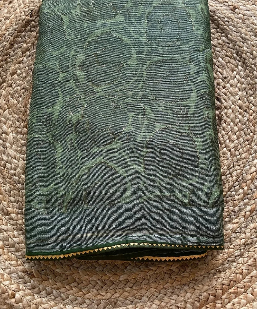 Radiant Bloom Print Saree