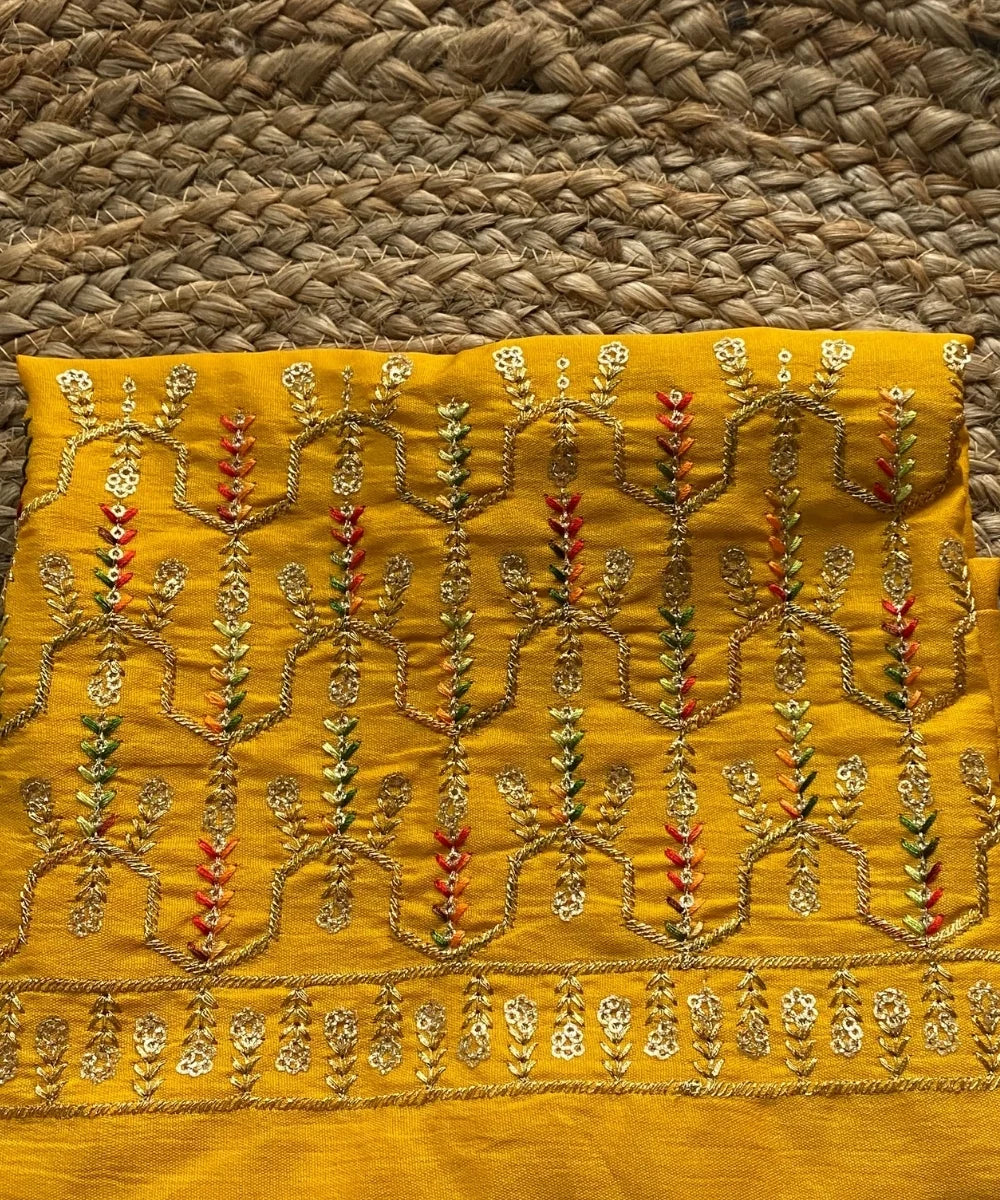 Green Bandhani Saree with Blouse