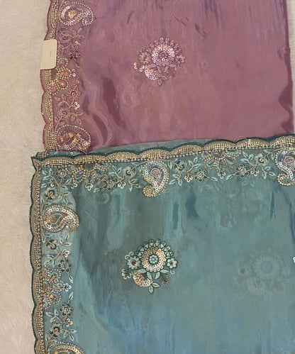 Elegant Embellished Saree