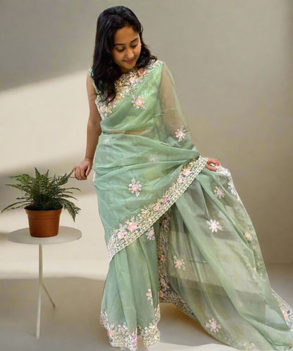 The Floral Magic Saree