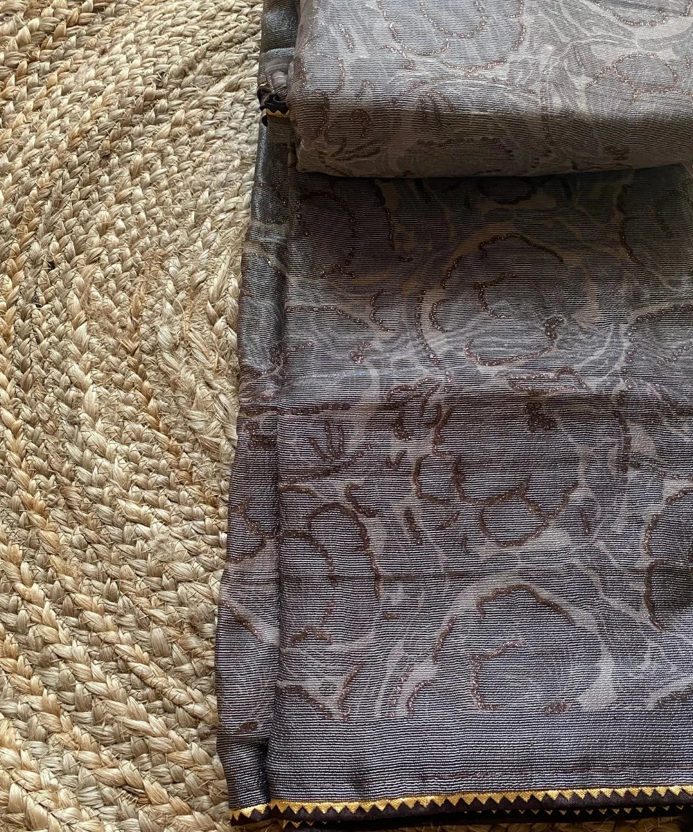 Blooming Elegance Floral Saree