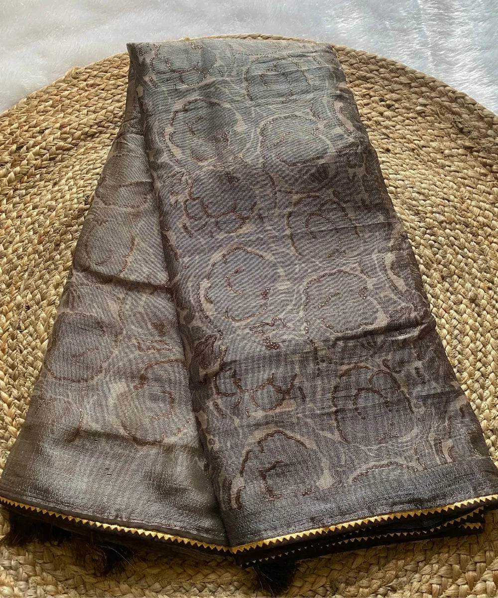 Blooming Elegance Floral Saree