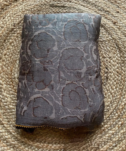 Blooming Elegance Floral Saree