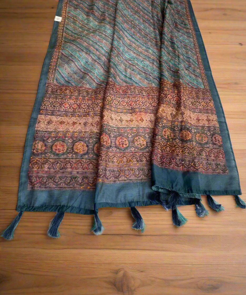 Boho Weave Saree