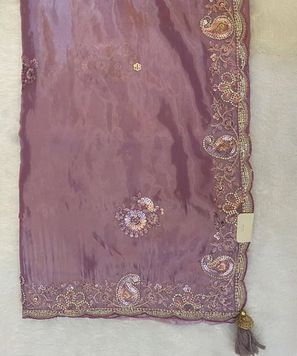 Elegant Embellished Saree
