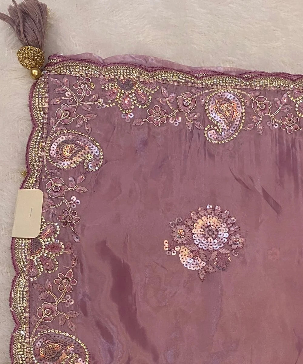 Elegant Embellished Saree