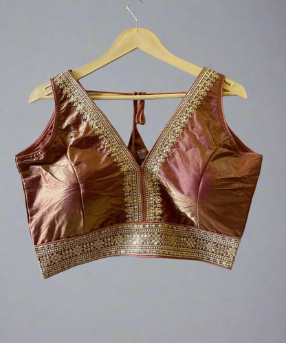 Front side of blouse