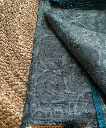 Festive Floral Saree for Women