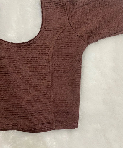 Plain Cotton Stretchable Blouse