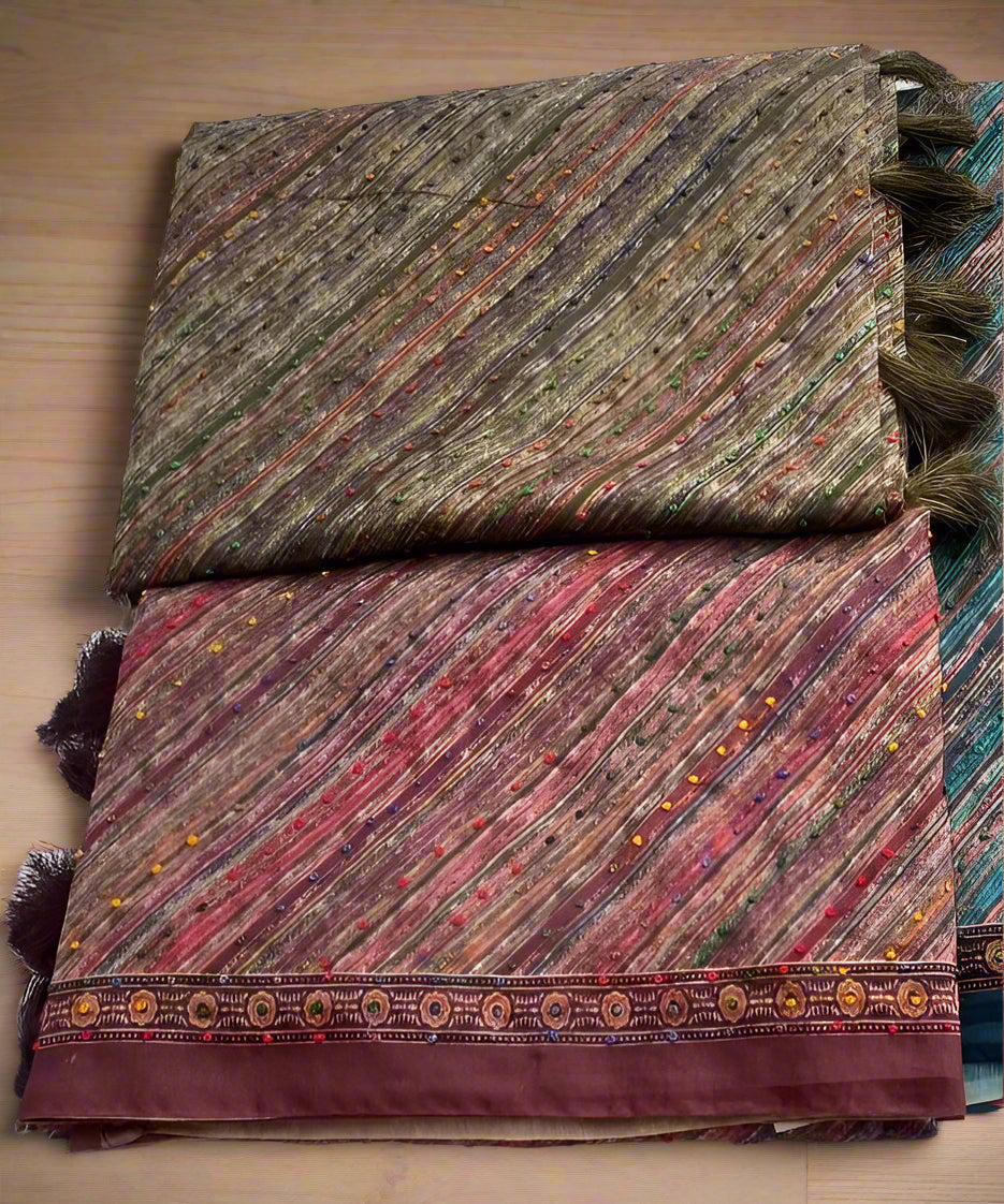 Boho Weave Saree
